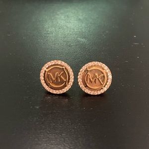 Michael Kors Rose Gold Earrings